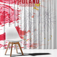 Poland 2024 Football Window Curtain Orly Go Champions - Wonder Print Shop