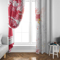 Poland 2024 Football Window Curtain Orly Go Champions - Wonder Print Shop