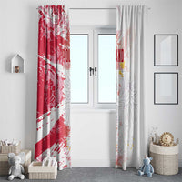 Poland 2024 Football Window Curtain Orly Go Champions - Wonder Print Shop