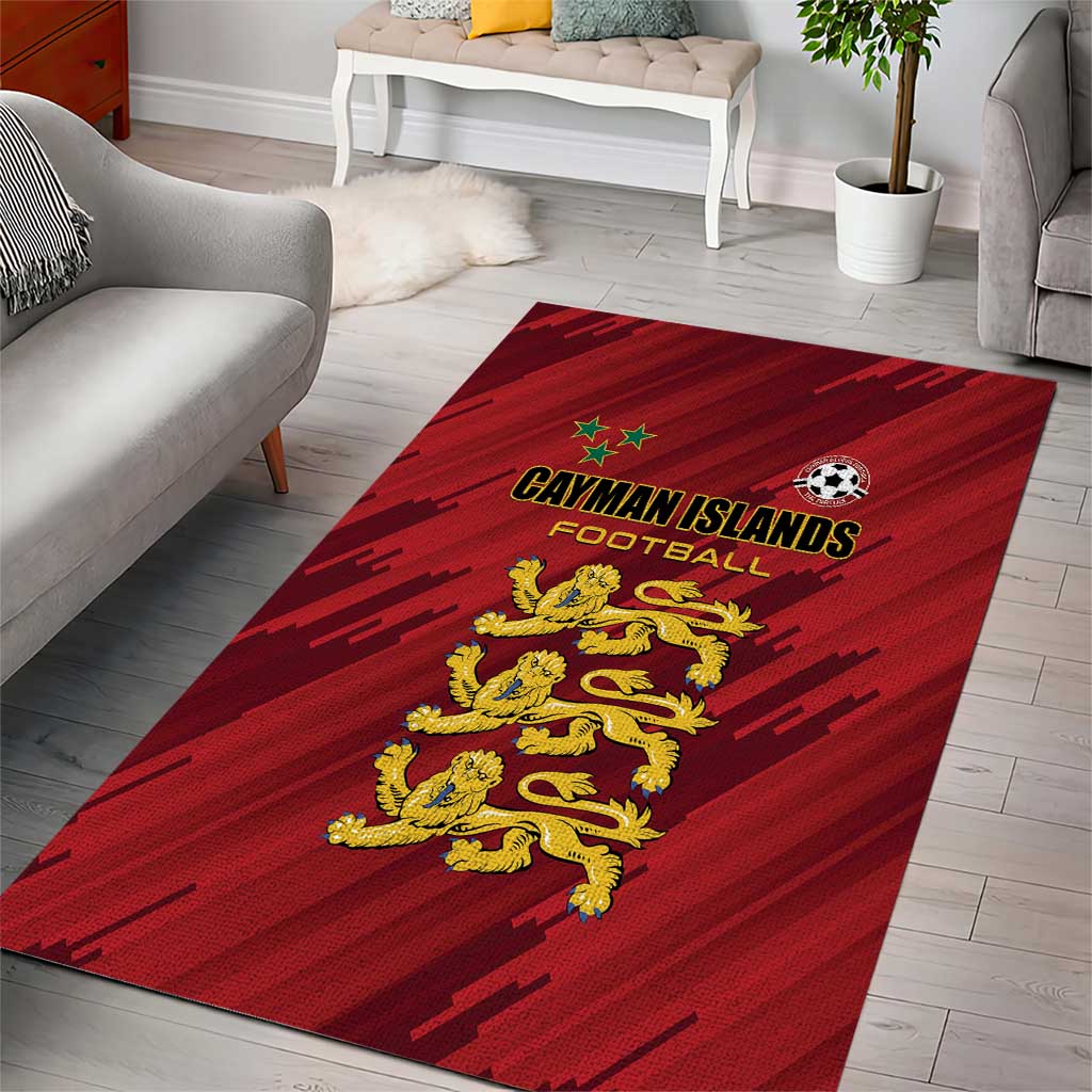 Football Cayman Islands Area Rug The Turtles Come On - Wonder Print Shop