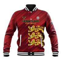 Custom Football Cayman Islands Baseball Jacket The Turtles Come On - Wonder Print Shop