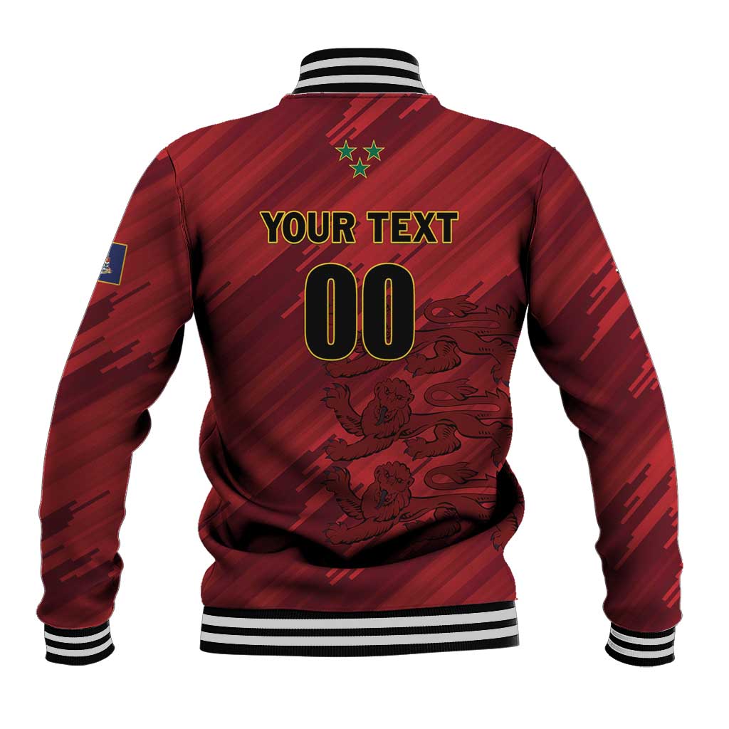 Custom Football Cayman Islands Baseball Jacket The Turtles Come On - Wonder Print Shop