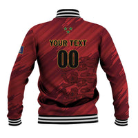 Custom Football Cayman Islands Baseball Jacket The Turtles Come On - Wonder Print Shop