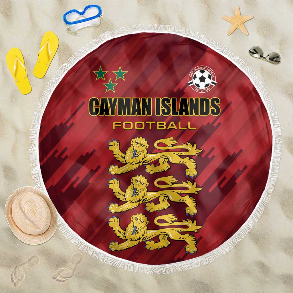 Football Cayman Islands Beach Blanket The Turtles Come On - Wonder Print Shop