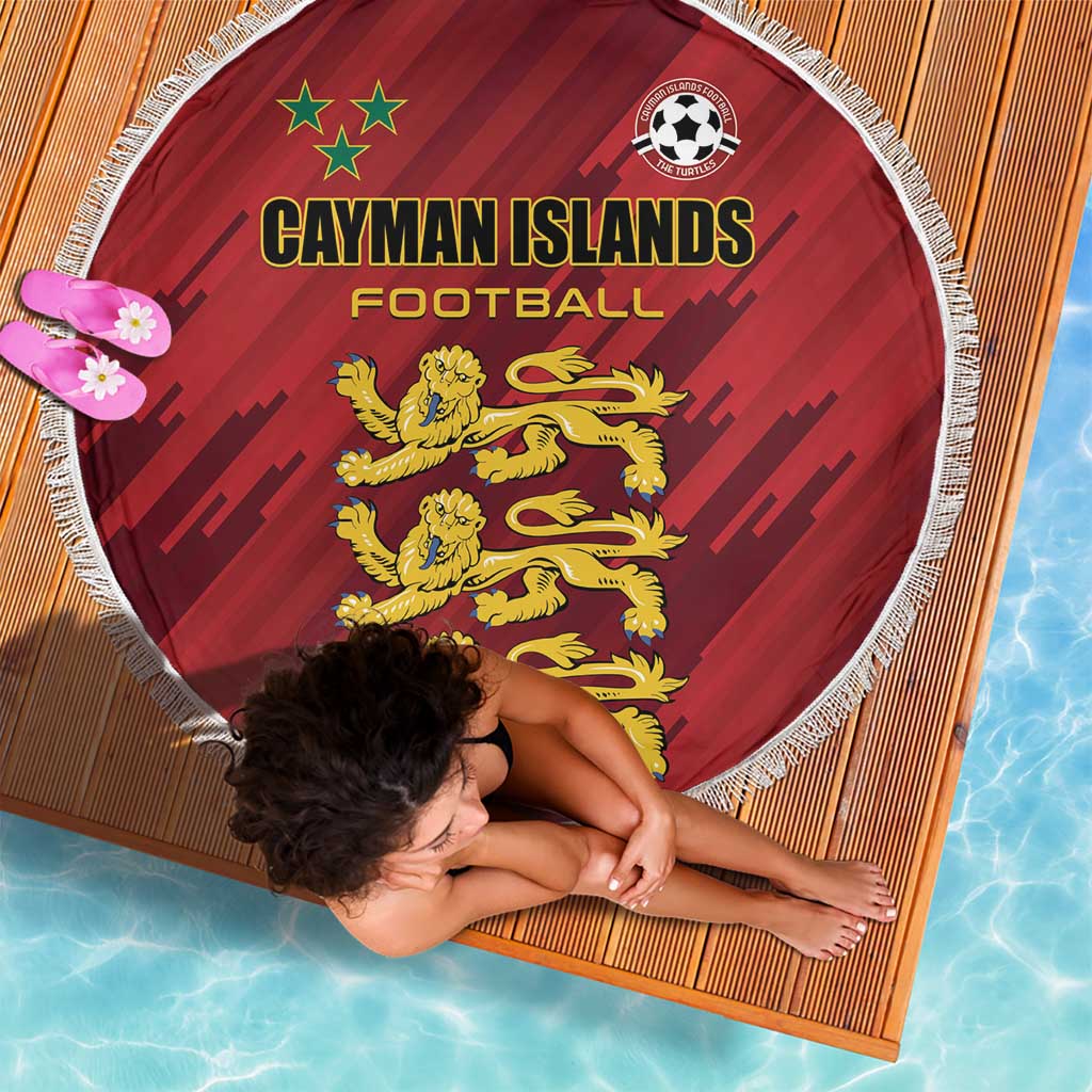 Football Cayman Islands Beach Blanket The Turtles Come On - Wonder Print Shop