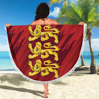 Football Cayman Islands Beach Blanket The Turtles Come On - Wonder Print Shop