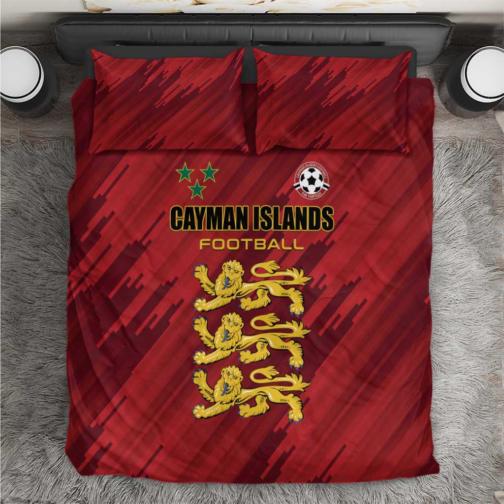 Football Cayman Islands Bedding Set The Turtles Come On - Wonder Print Shop