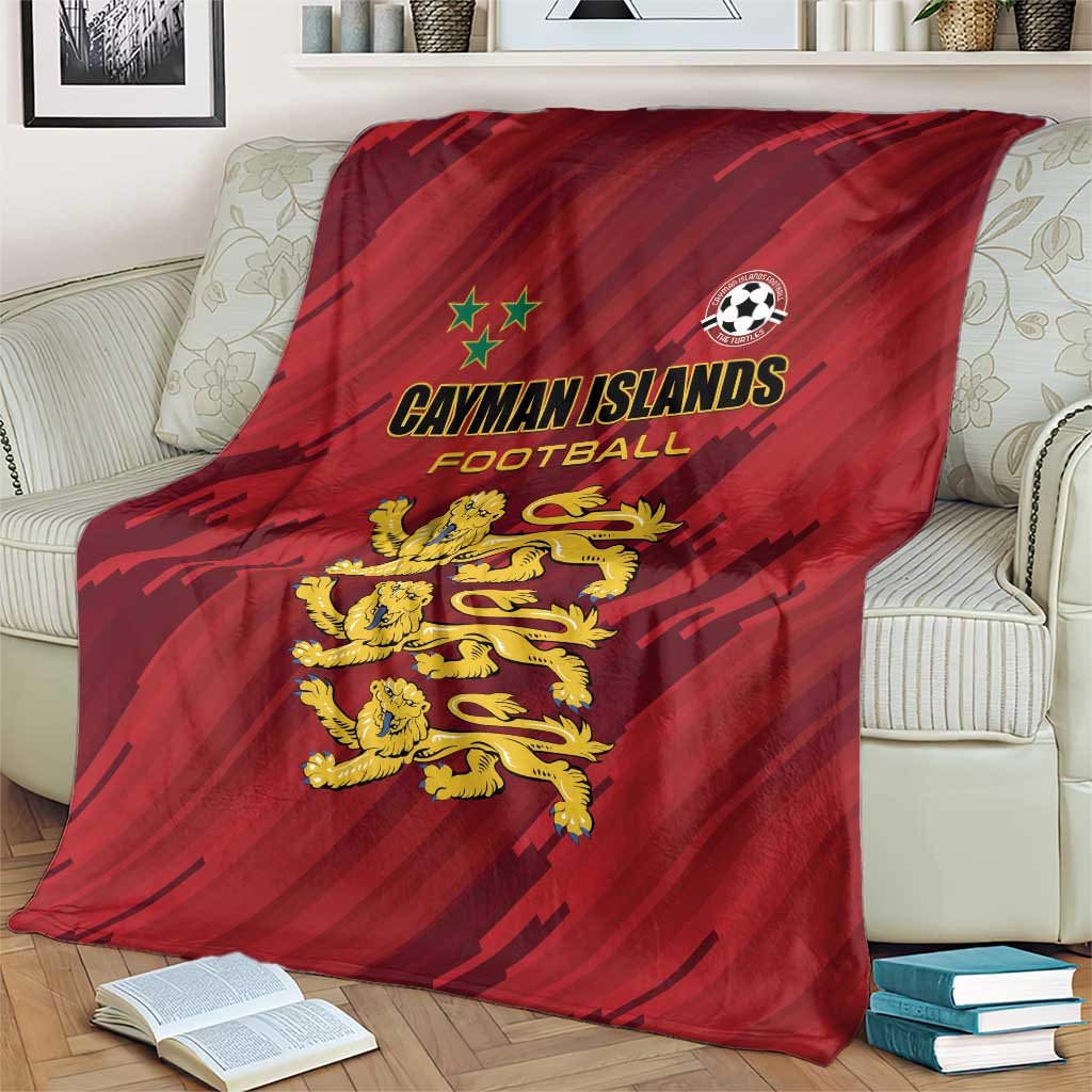 Football Cayman Islands Blanket The Turtles Come On - Wonder Print Shop
