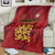 Football Cayman Islands Blanket The Turtles Come On - Wonder Print Shop