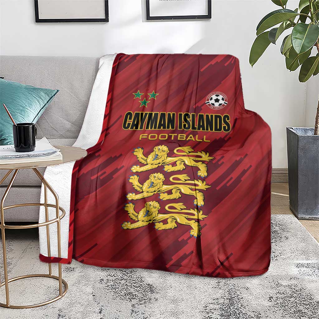 Football Cayman Islands Blanket The Turtles Come On - Wonder Print Shop
