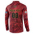 Custom Football Cayman Islands Button Sweatshirt The Turtles Come On - Wonder Print Shop