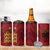 Custom Football Cayman Islands 4 in 1 Can Cooler Tumbler The Turtles Come On - Wonder Print Shop