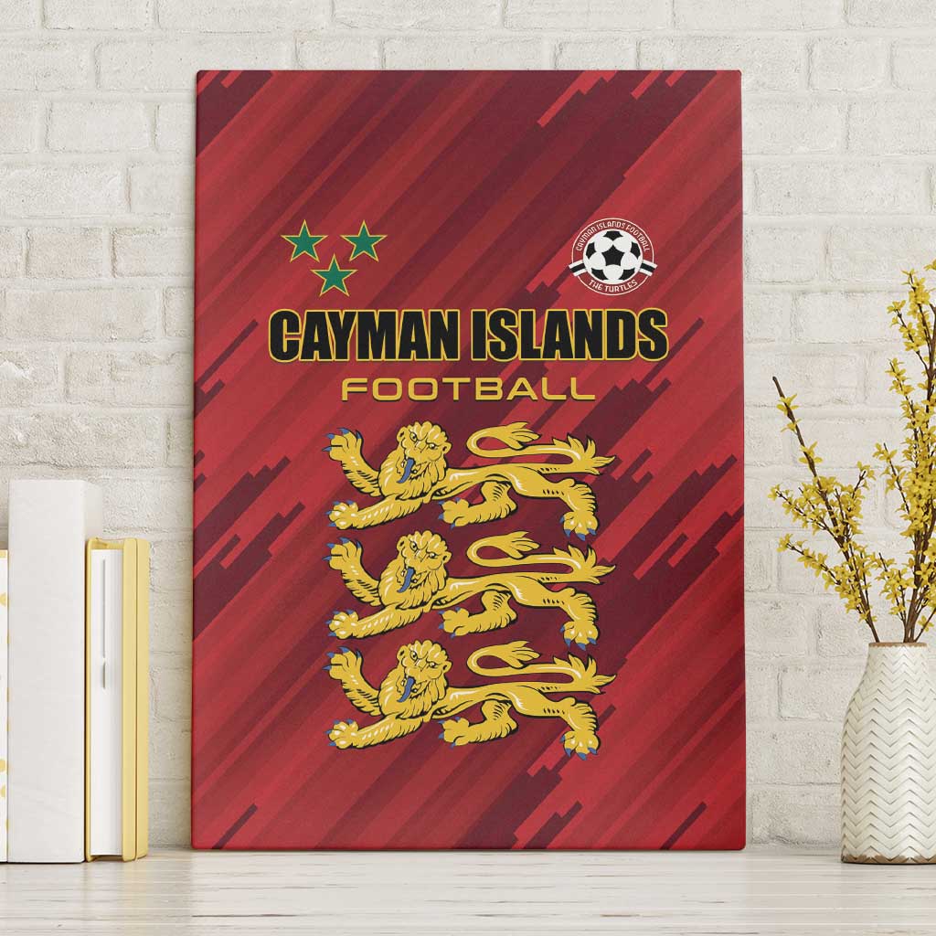 Football Cayman Islands Canvas Wall Art The Turtles Come On - Wonder Print Shop