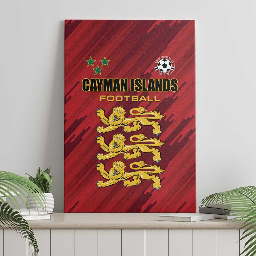 Football Cayman Islands Canvas Wall Art The Turtles Come On - Wonder Print Shop