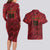 Custom Football Cayman Islands Couples Matching Long Sleeve Bodycon Dress and Hawaiian Shirt The Turtles Come On - Wonder Print Shop
