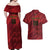 Custom Football Cayman Islands Couples Matching Off Shoulder Maxi Dress and Hawaiian Shirt The Turtles Come On - Wonder Print Shop