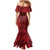 Custom Football Cayman Islands Family Matching Mermaid Dress and Hawaiian Shirt The Turtles Come On - Wonder Print Shop
