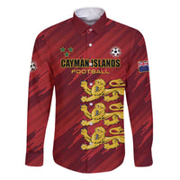 Custom Football Cayman Islands Family Matching Off The Shoulder Long Sleeve Dress and Hawaiian Shirt The Turtles Come On - Wonder Print Shop