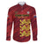 Custom Football Cayman Islands Family Matching Puletasi and Hawaiian Shirt The Turtles Come On - Wonder Print Shop