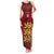 Custom Football Cayman Islands Family Matching Tank Maxi Dress and Hawaiian Shirt The Turtles Come On - Wonder Print Shop