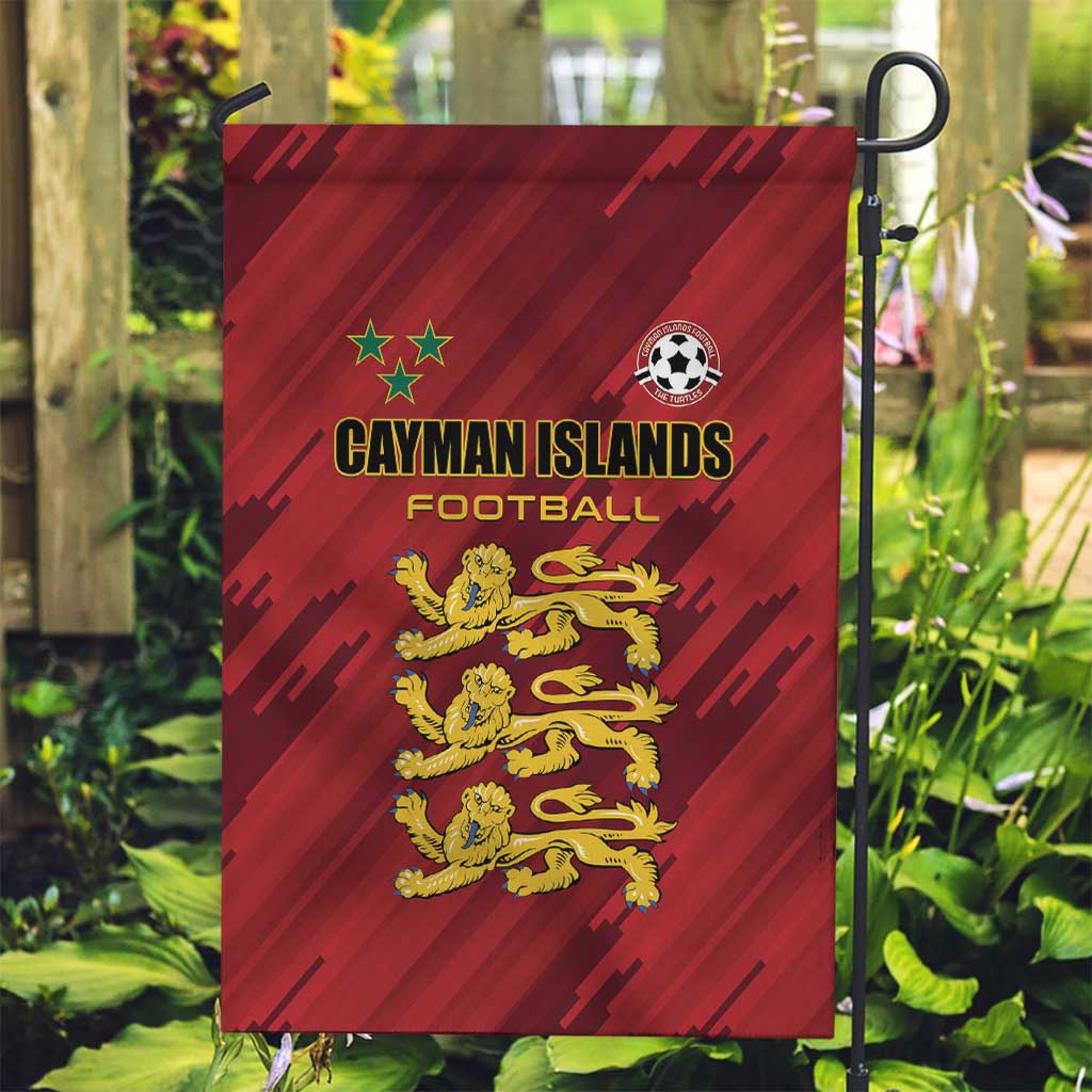 Football Cayman Islands Garden Flag The Turtles Come On - Wonder Print Shop