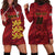Custom Football Cayman Islands Hoodie Dress The Turtles Come On - Wonder Print Shop