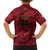 Custom Football Cayman Islands Kid Hawaiian Shirt The Turtles Come On - Wonder Print Shop