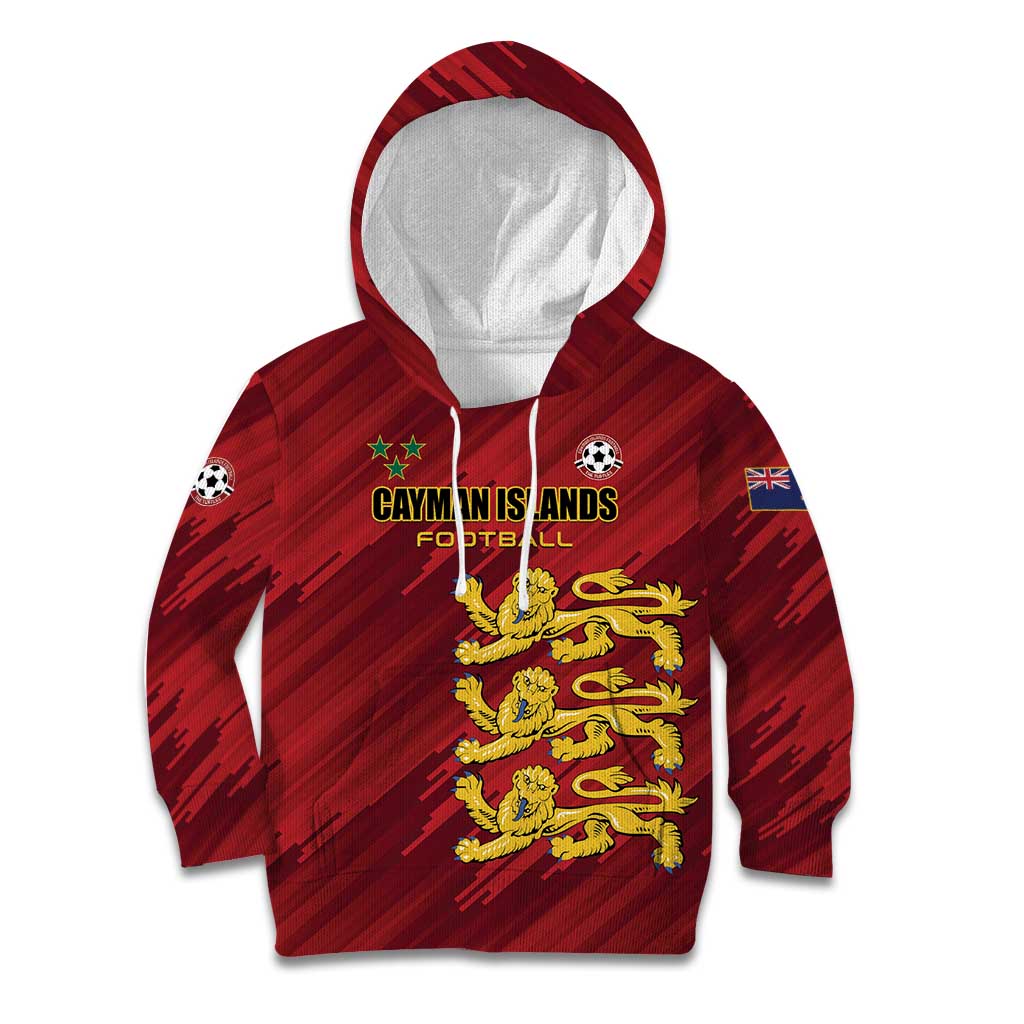 Custom Football Cayman Islands Kid Hoodie The Turtles Come On - Wonder Print Shop