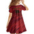 Custom Football Cayman Islands Kid Short Sleeve Dress The Turtles Come On - Wonder Print Shop