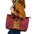 Football Cayman Islands Leather Tote Bag The Turtles Come On - Wonder Print Shop