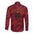 Custom Football Cayman Islands Long Sleeve Button Shirt The Turtles Come On - Wonder Print Shop