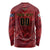 Custom Football Cayman Islands Long Sleeve Shirt The Turtles Come On - Wonder Print Shop