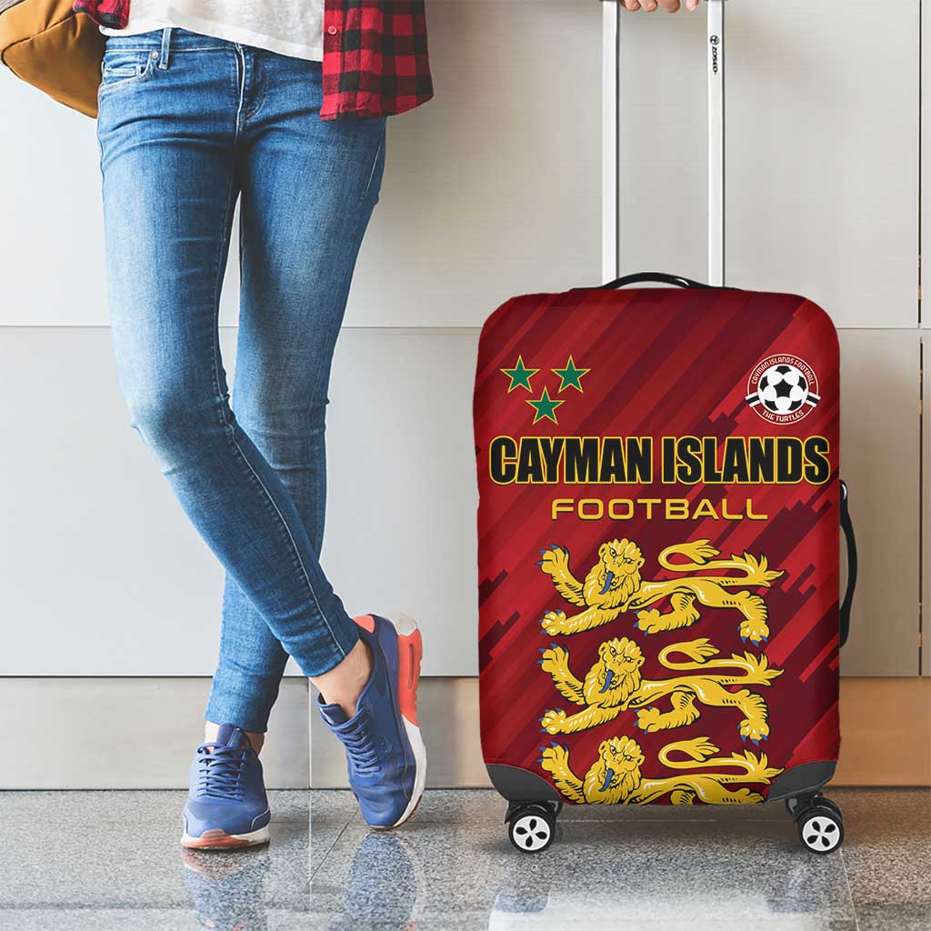 Football Cayman Islands Luggage Cover The Turtles Come On - Wonder Print Shop