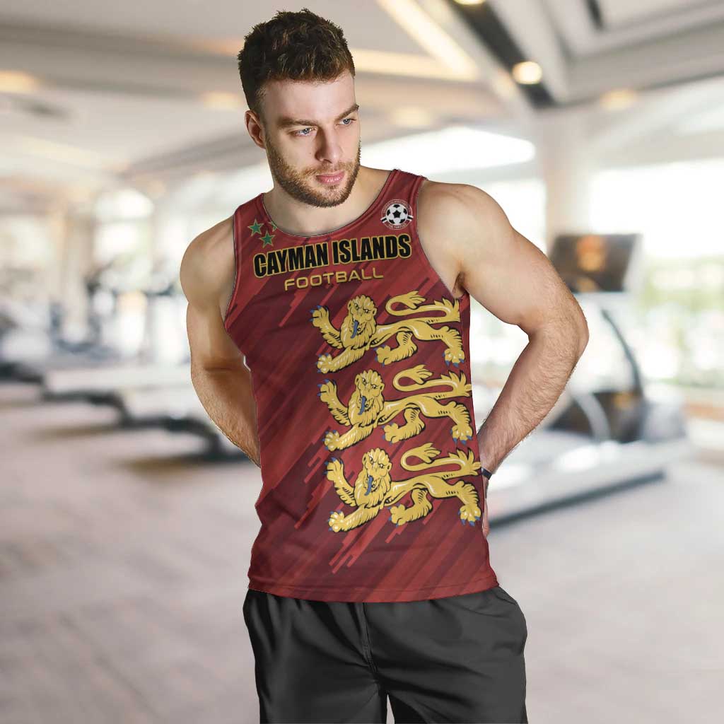 Custom Football Cayman Islands Men Tank Top The Turtles Come On - Wonder Print Shop
