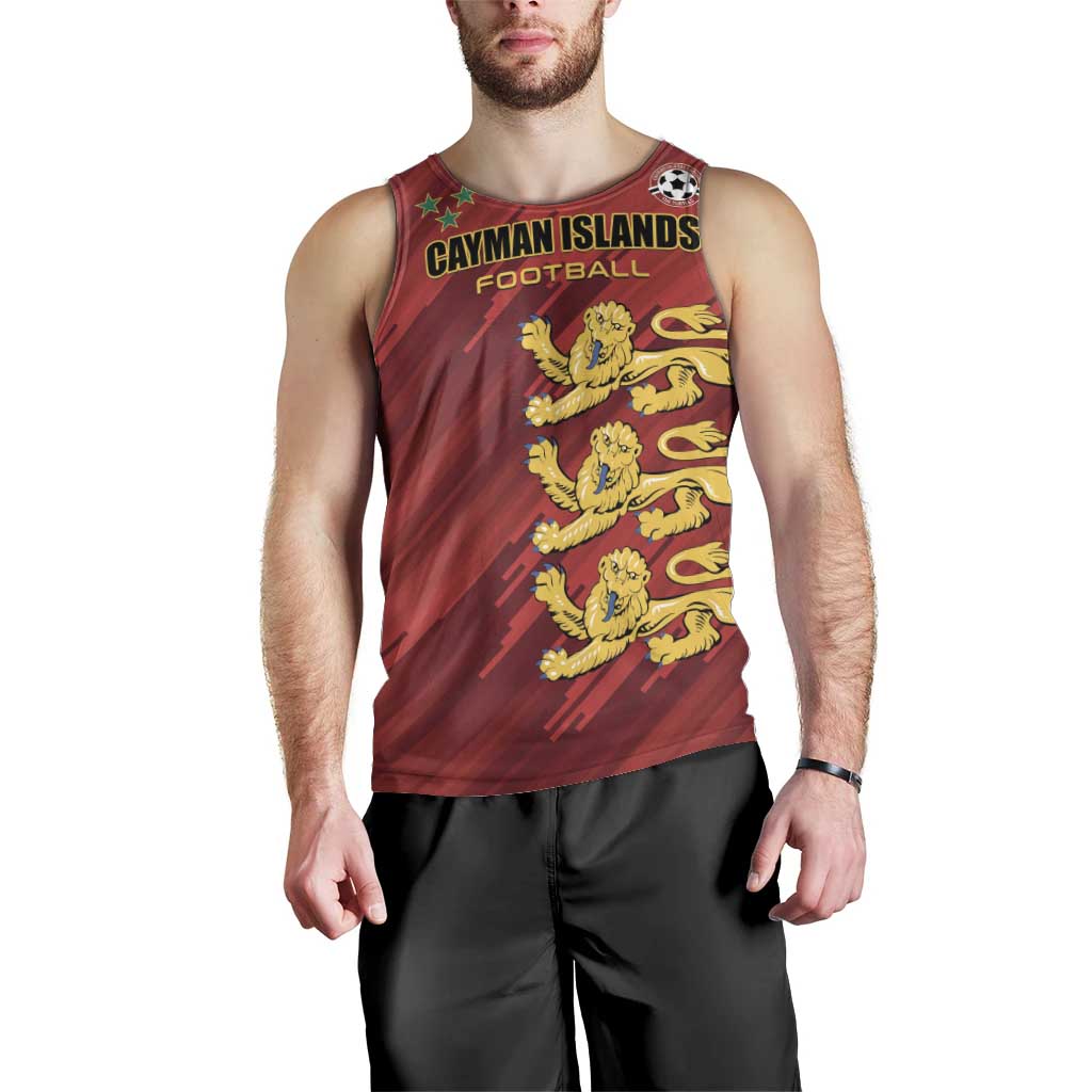 Custom Football Cayman Islands Men Tank Top The Turtles Come On - Wonder Print Shop