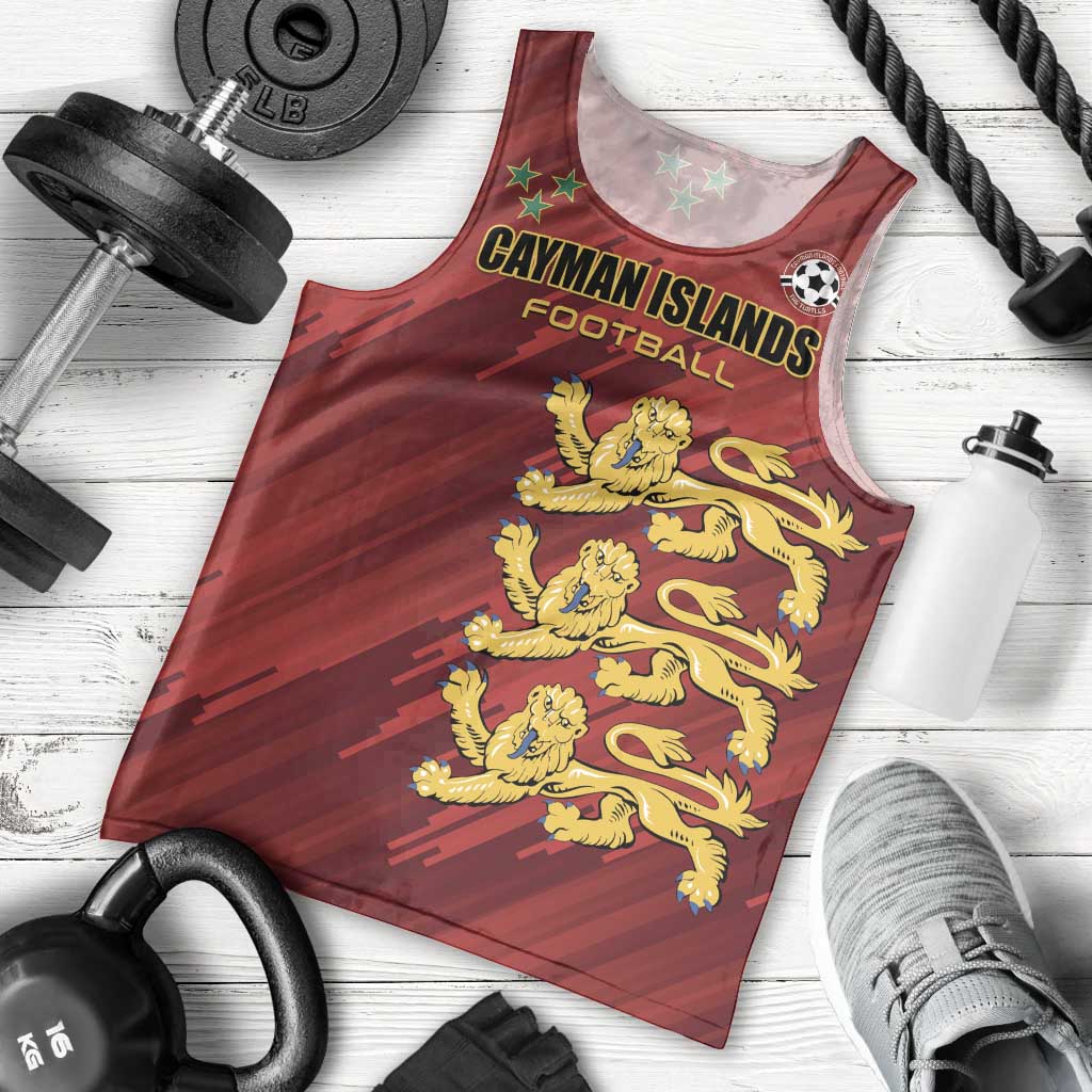 Custom Football Cayman Islands Men Tank Top The Turtles Come On - Wonder Print Shop