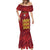 Custom Football Cayman Islands Mermaid Dress The Turtles Come On - Wonder Print Shop