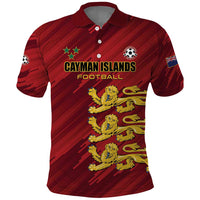 Custom Football Cayman Islands Polo Shirt The Turtles Come On - Wonder Print Shop