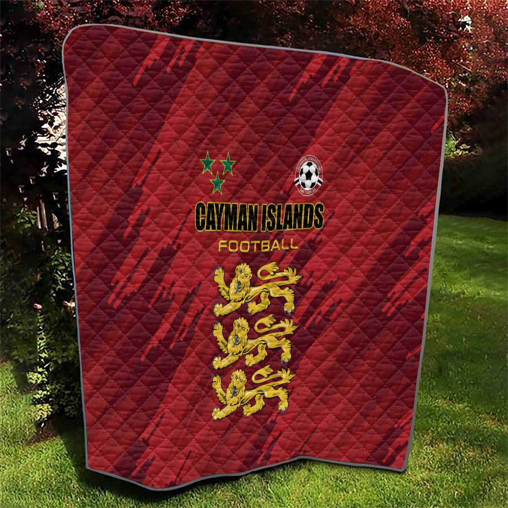 Football Cayman Islands Quilt The Turtles Come On - Wonder Print Shop