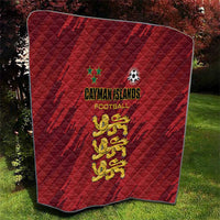 Football Cayman Islands Quilt The Turtles Come On - Wonder Print Shop