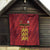 Football Cayman Islands Quilt The Turtles Come On - Wonder Print Shop
