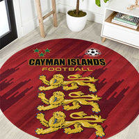 Football Cayman Islands Round Carpet The Turtles Come On - Wonder Print Shop
