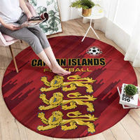 Football Cayman Islands Round Carpet The Turtles Come On - Wonder Print Shop