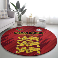 Football Cayman Islands Round Carpet The Turtles Come On - Wonder Print Shop
