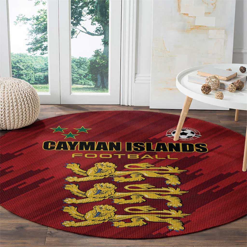 Football Cayman Islands Round Carpet The Turtles Come On - Wonder Print Shop