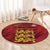 Football Cayman Islands Round Carpet The Turtles Come On - Wonder Print Shop