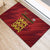 Football Cayman Islands Rubber Doormat The Turtles Come On - Wonder Print Shop