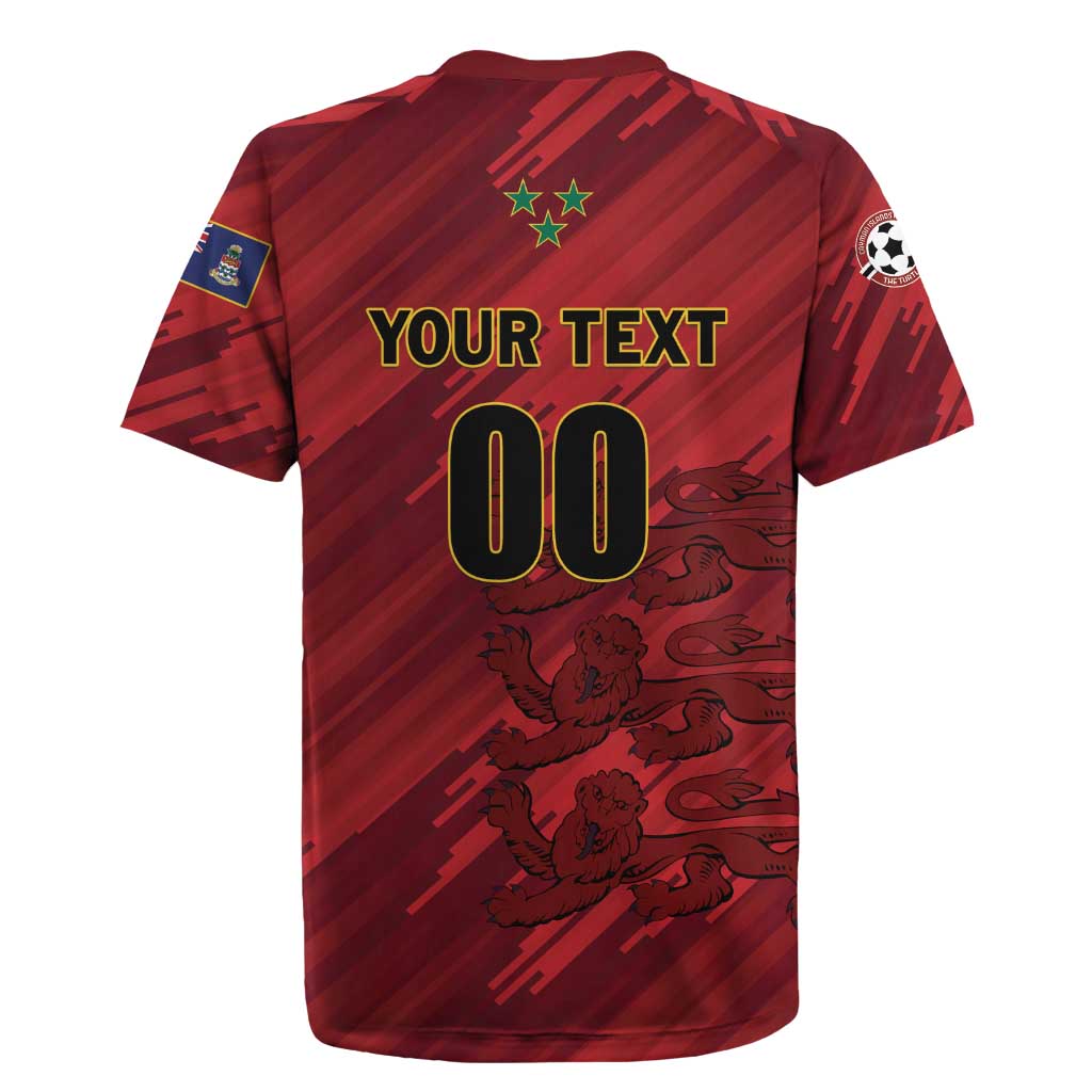 Custom Football Cayman Islands Rugby Jersey The Turtles Come On - Wonder Print Shop