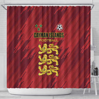 Football Cayman Islands Shower Curtain The Turtles Come On - Wonder Print Shop