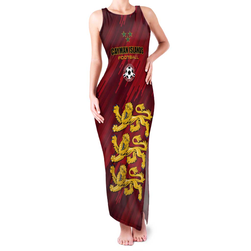 Custom Football Cayman Islands Tank Maxi Dress The Turtles Come On - Wonder Print Shop
